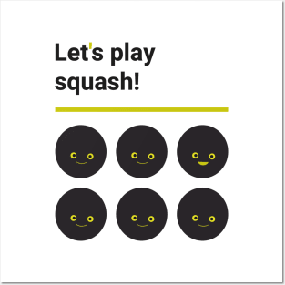 Squash balls Posters and Art